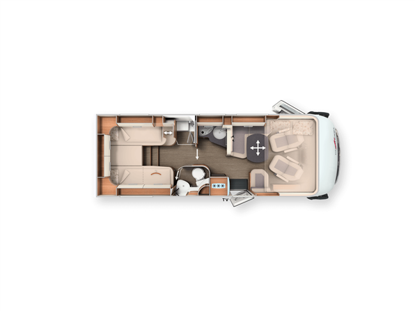 Carthago compactline 144 LE